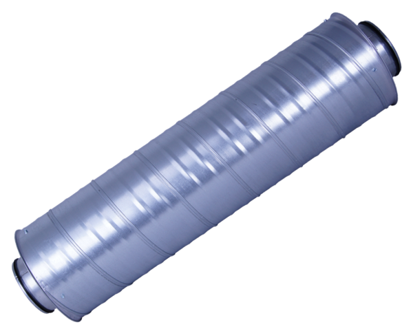 Rohrschalldämpfer 125mm / 900mm länge