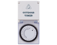 Mechanical time switch for damp areas