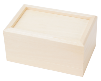 Aufbewahrungs Holzbox mit Sieb