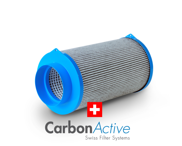 CarbonActive Aktivkohlefilter HomeLine 125mm - 400m³/h