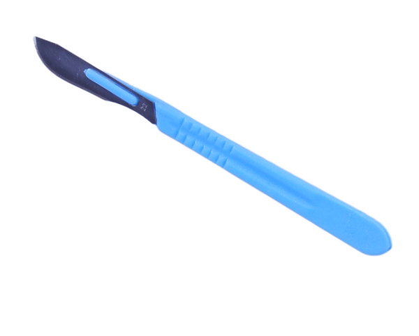 Scalpel Handle Plastic incl. Blade