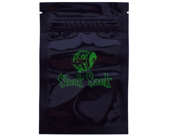 Skunk Sack Black Ziplock Bags medium 102 x 152mm - 12-pcs