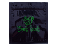 Skunk Sack Black Druckverschlussbeutel Large 178 x 190mm - 6er Pack